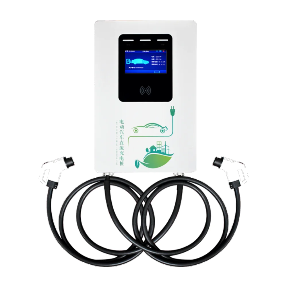 Borne rapide DC murale 60 kW · 2 points de charge